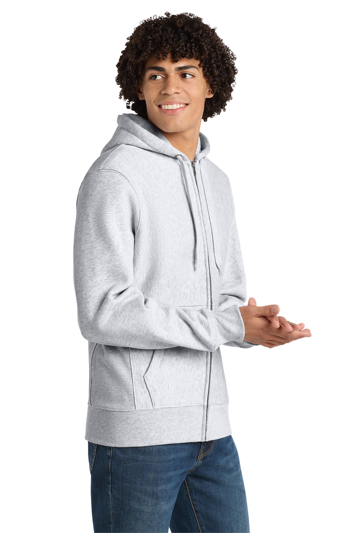 Sport-Tek® Super Heavyweight Full-Zip Hooded Sweatshirt