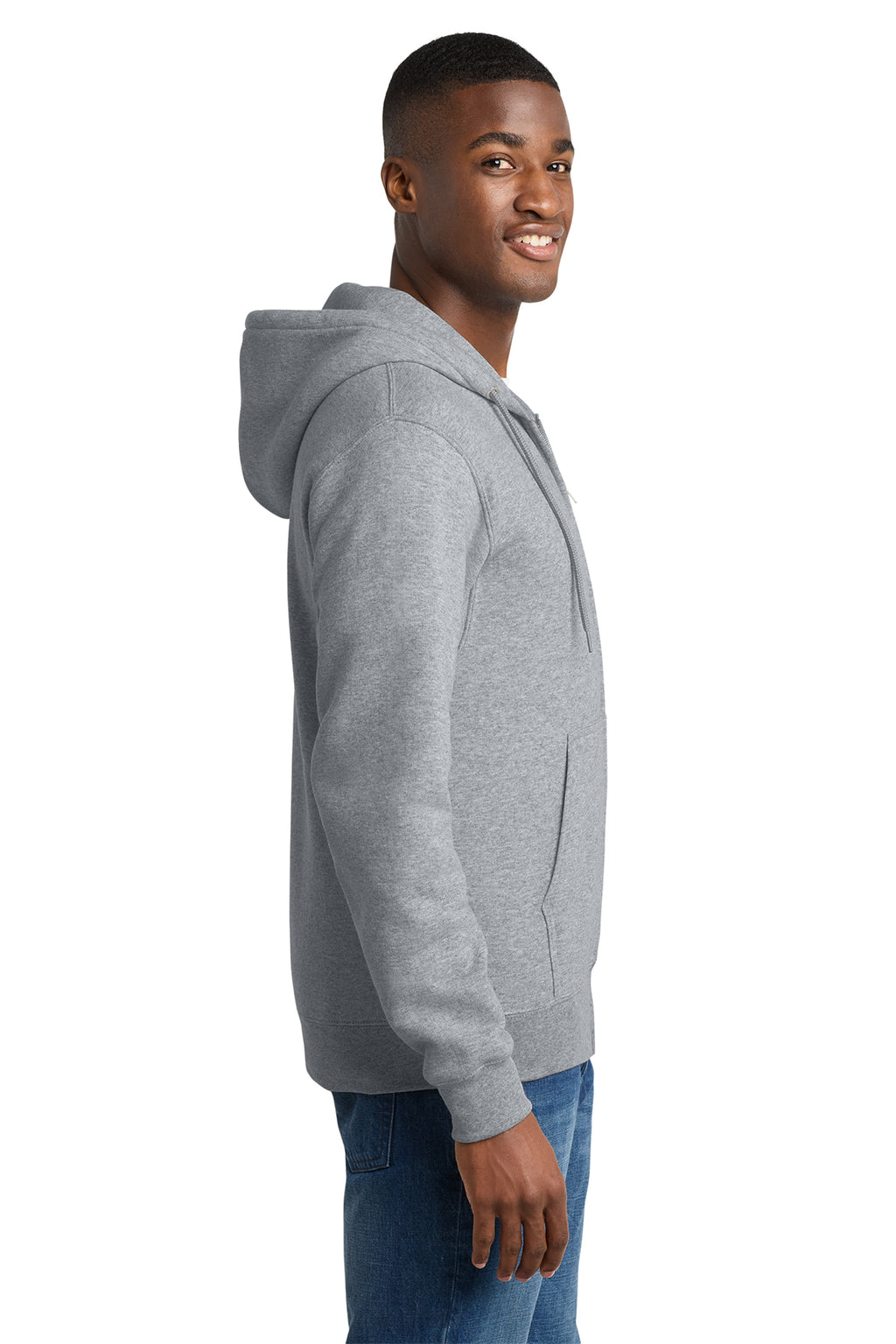 Port & Co™ Core Fleece Full-Zip Hooded Sweatshirt