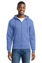 Port & Co™ Core Fleece Full-Zip Hooded Sweatshirt