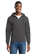 Port & Co™ Core Fleece Full-Zip Hooded Sweatshirt