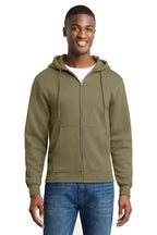 Port & Co™ Core Fleece Full-Zip Hooded Sweatshirt