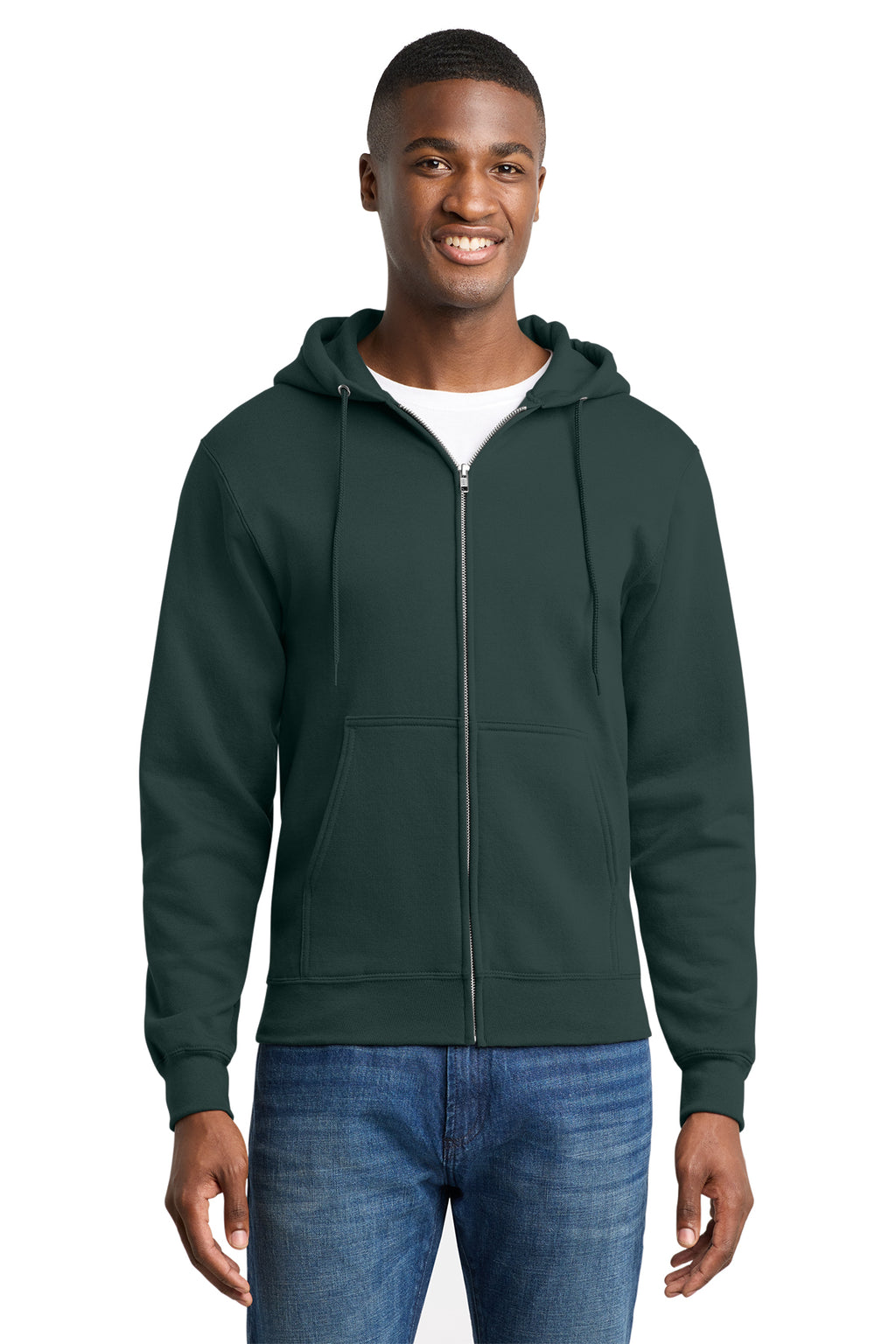 Port & Co™ Core Fleece Full-Zip Hooded Sweatshirt