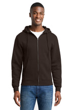 Port & Co™ Core Fleece Full-Zip Hooded Sweatshirt