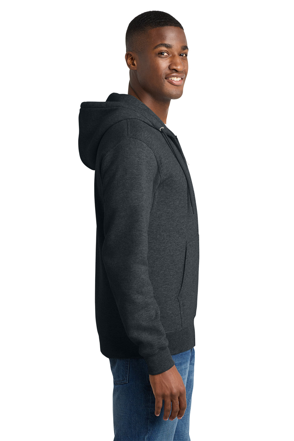 Port & Co™ Core Fleece Full-Zip Hooded Sweatshirt