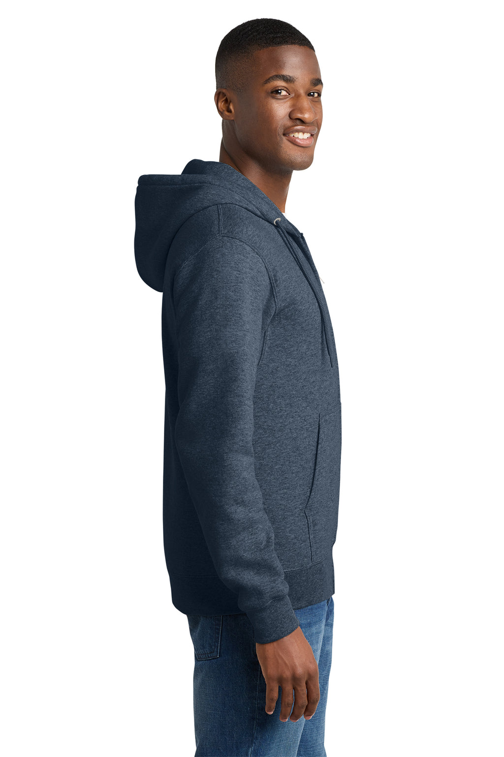 Port & Co™ Core Fleece Full-Zip Hooded Sweatshirt