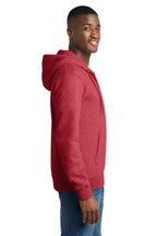 Port & Co™ Core Fleece Full-Zip Hooded Sweatshirt