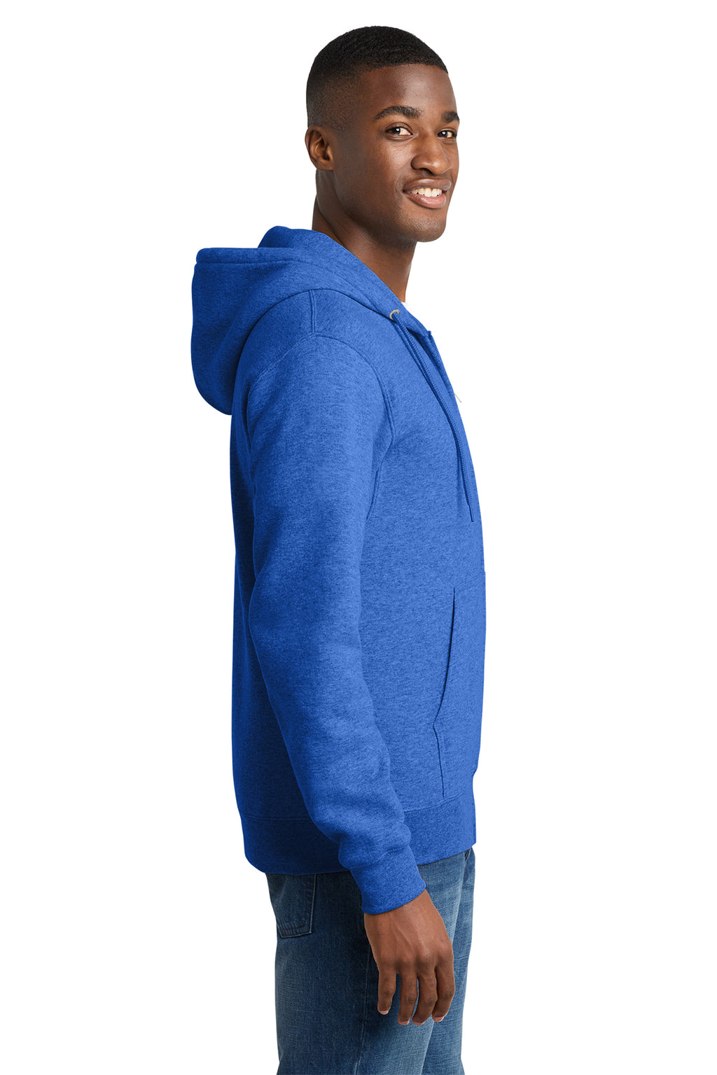 Port & Co™ Core Fleece Full-Zip Hooded Sweatshirt