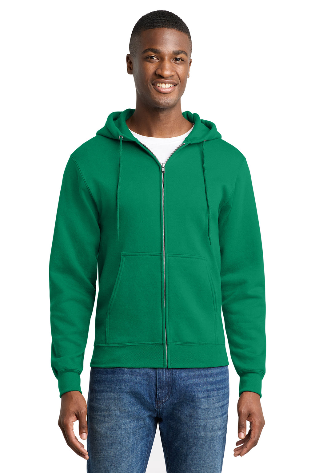 Port & Co™ Core Fleece Full-Zip Hooded Sweatshirt