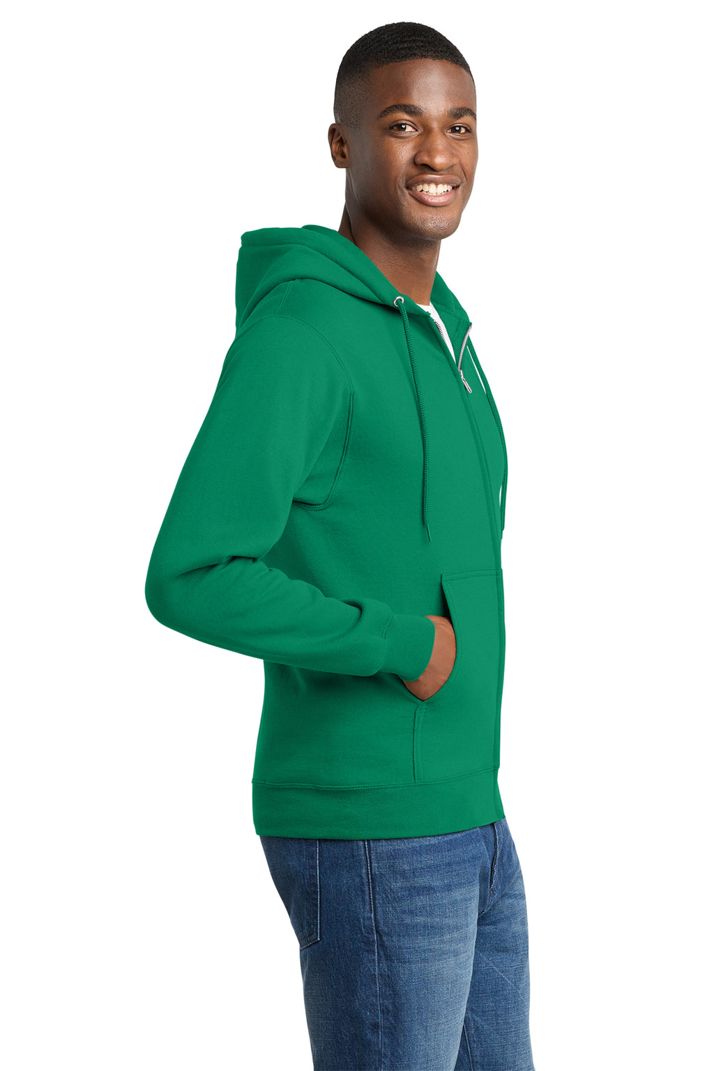 Port & Co™ Core Fleece Full-Zip Hooded Sweatshirt