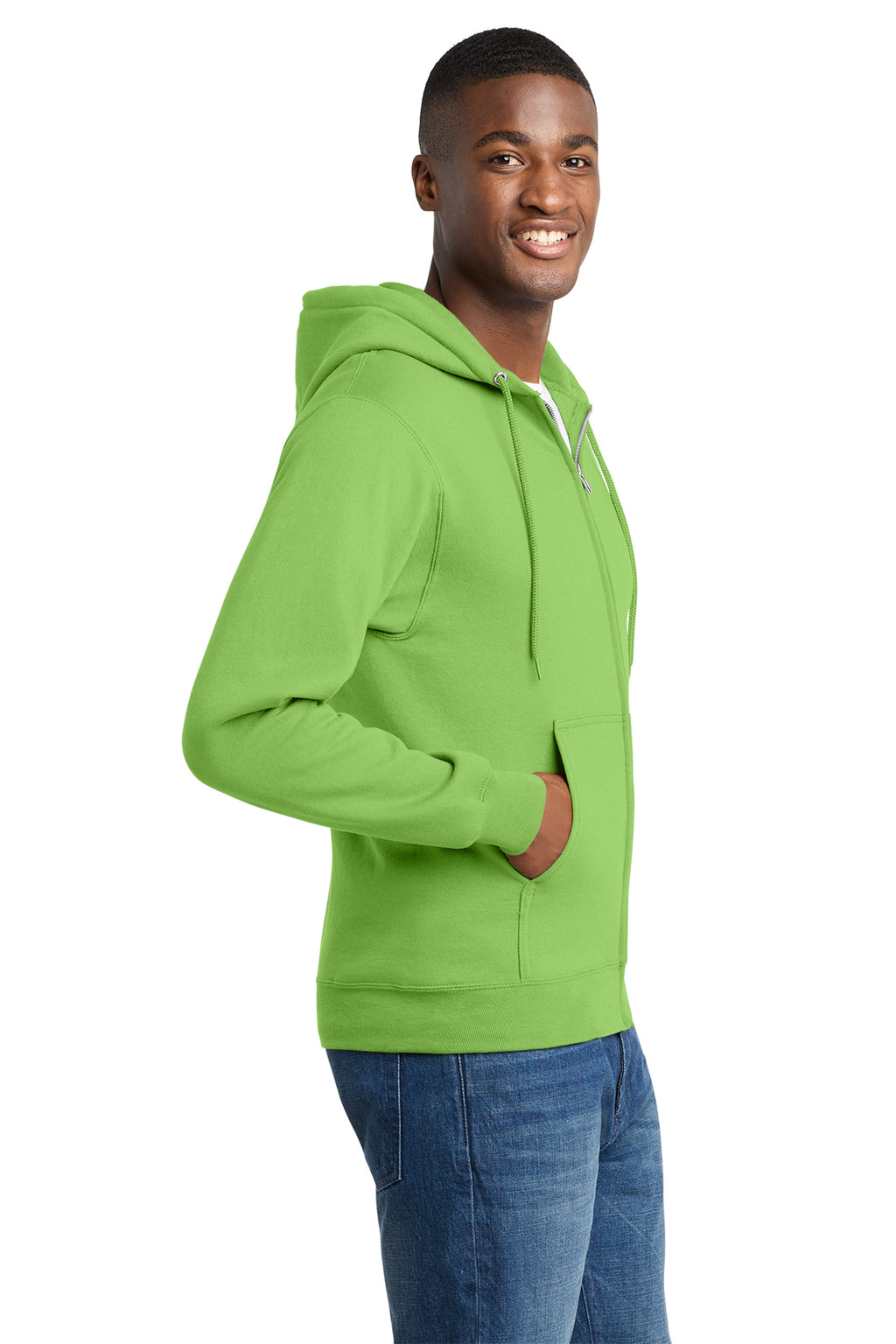Port & Co™ Core Fleece Full-Zip Hooded Sweatshirt
