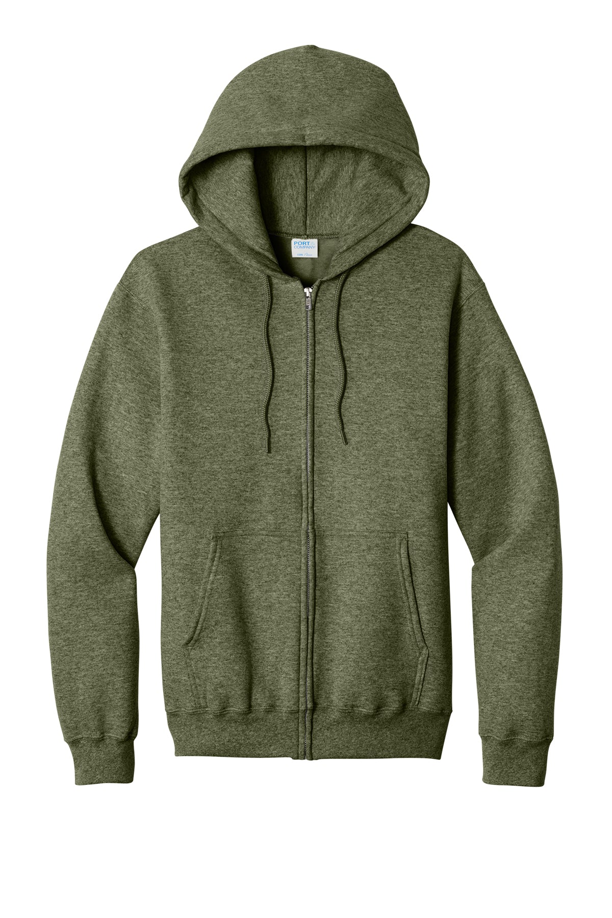 Port & Co™ Core Fleece Full-Zip Hooded Sweatshirt