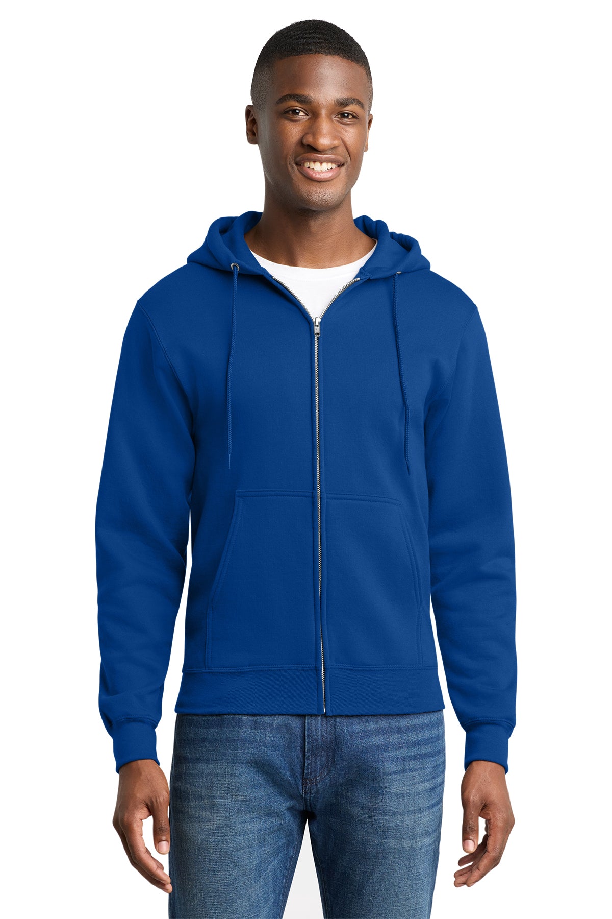 Port & Co™ Core Fleece Full-Zip Hooded Sweatshirt