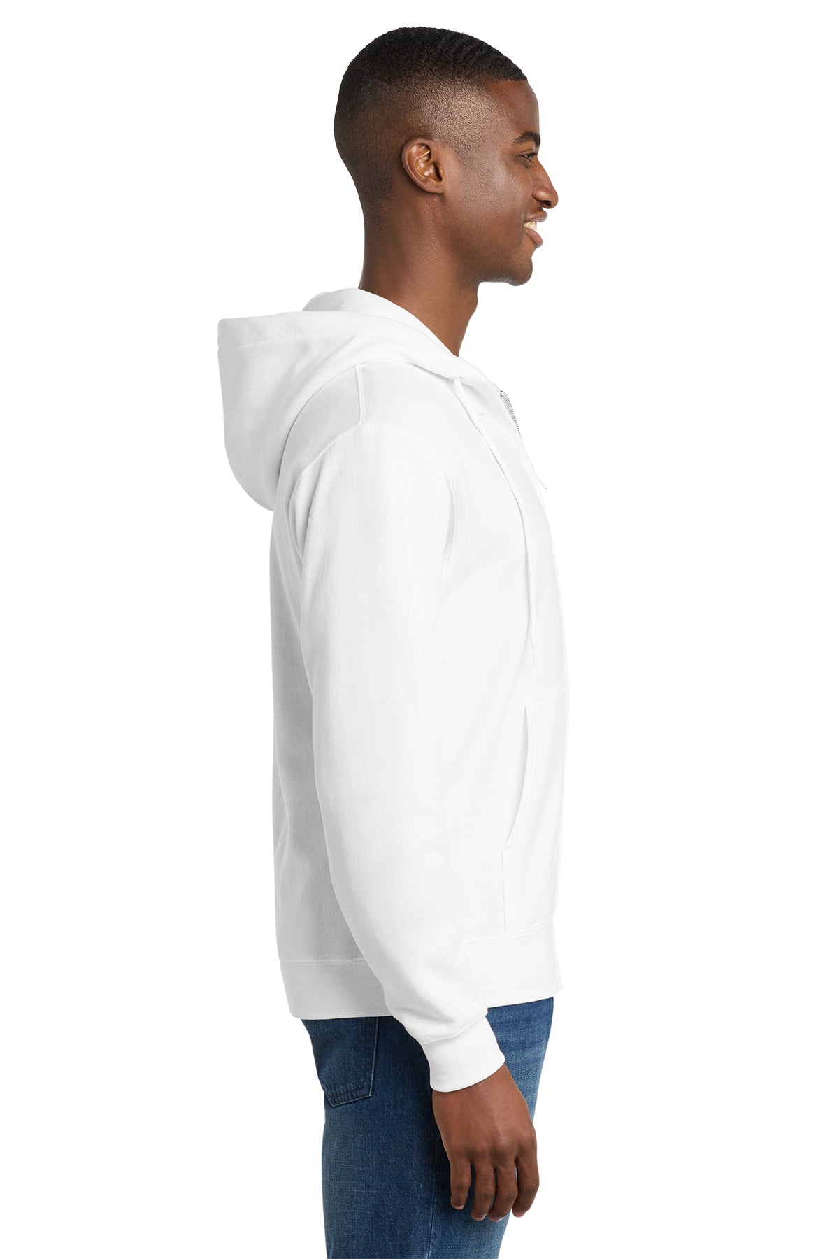 Port & Co™ Core Fleece Full-Zip Hooded Sweatshirt