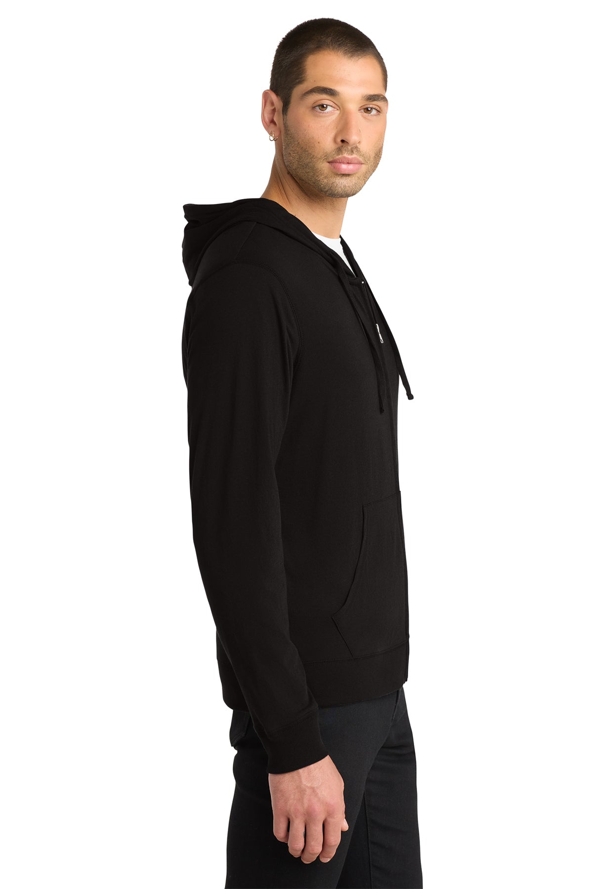 District® Jersey Full-Zip Hoodie