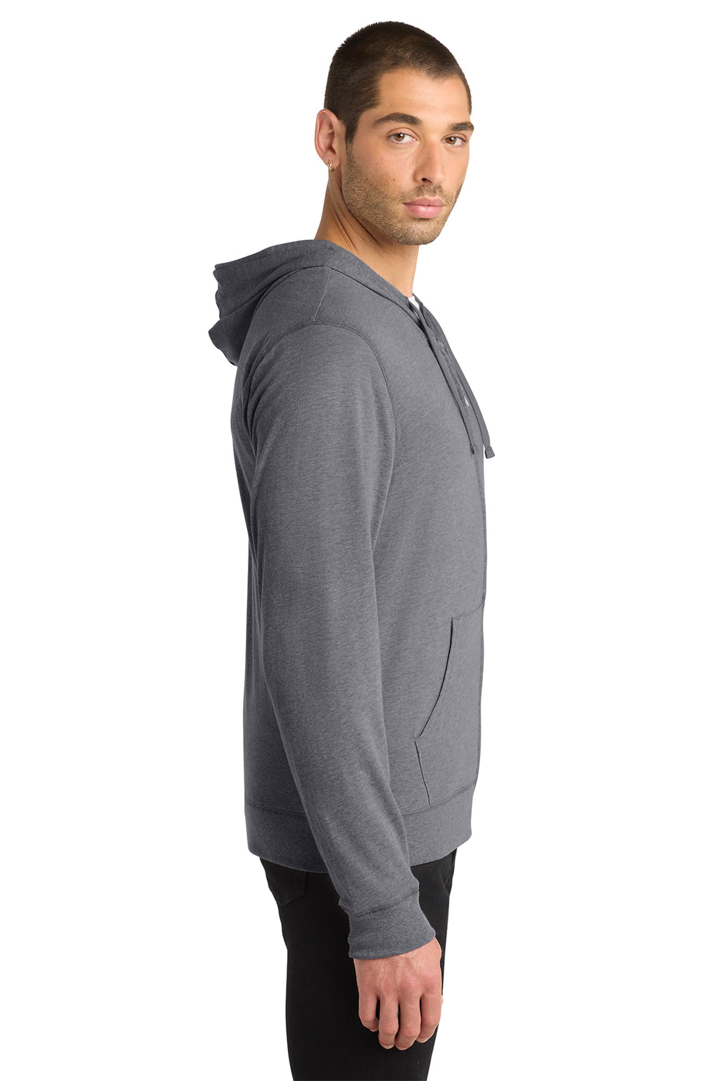 District® Jersey Full-Zip Hoodie