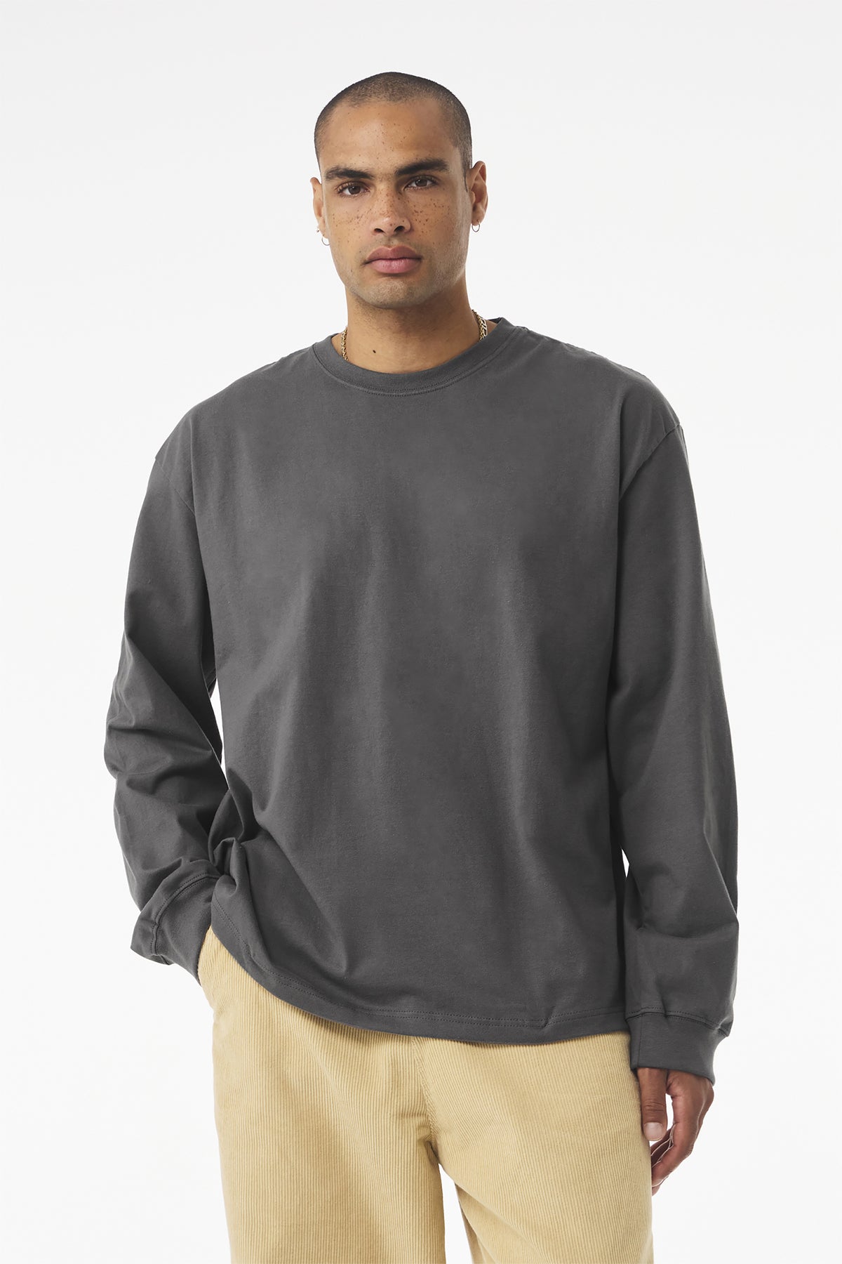 BELLA+CANVAS® Unisex 7.5-Ounce Heavyweight Long Sleeve Tee