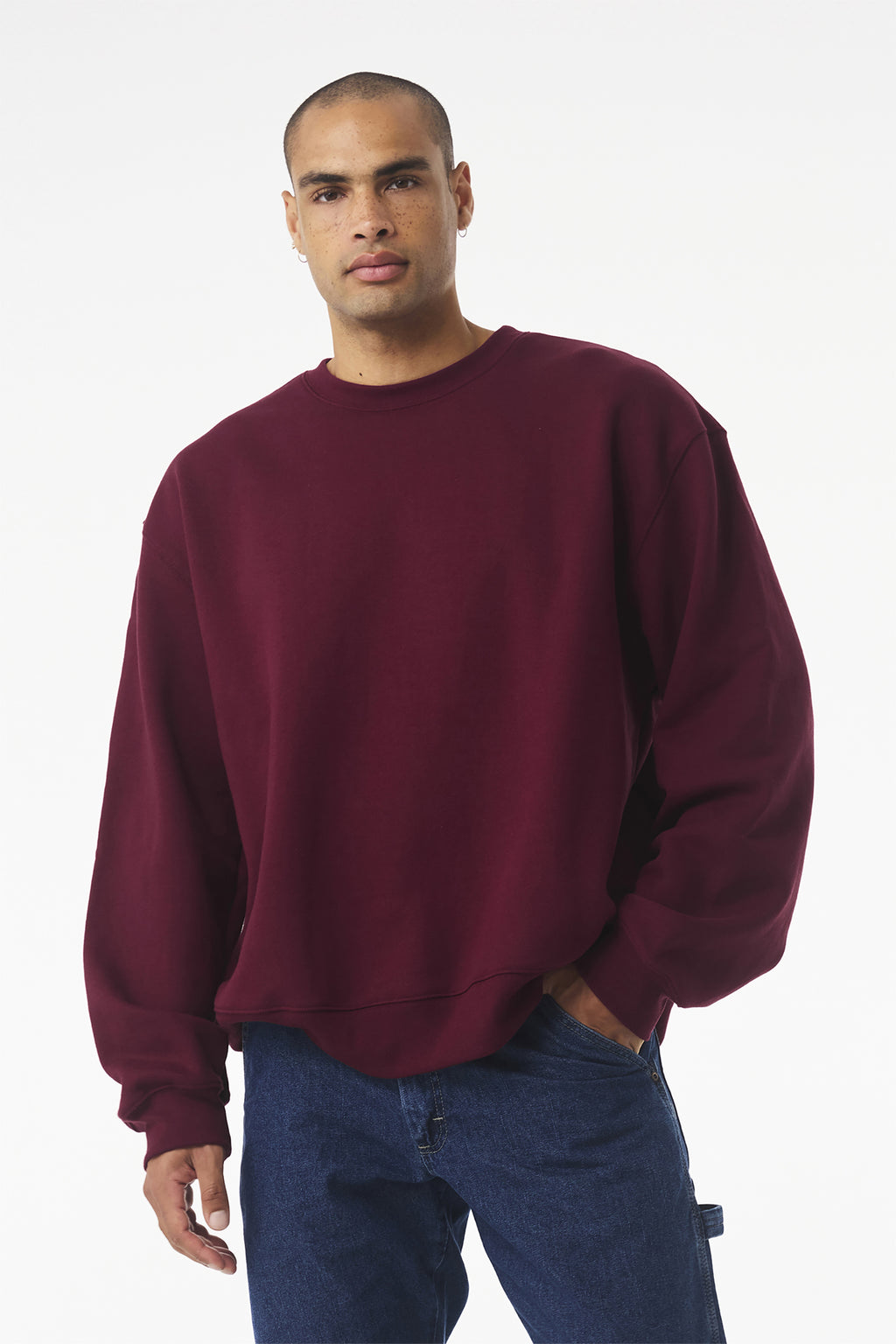 BELLA+CANVAS® Unisex 10-Ounce Heavyweight Crewneck Sweatshirt