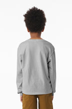 BELLA+CANVAS® Youth 6-Ounce Heavyweight Long Sleeve Tee