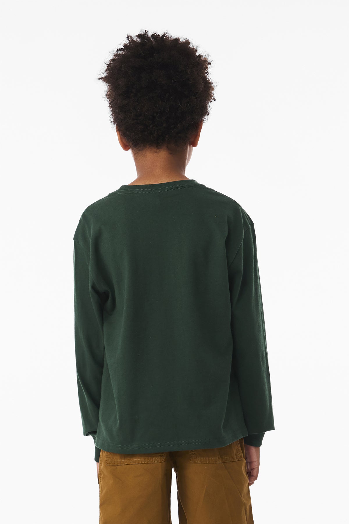 BELLA+CANVAS® Youth 6-Ounce Heavyweight Long Sleeve Tee