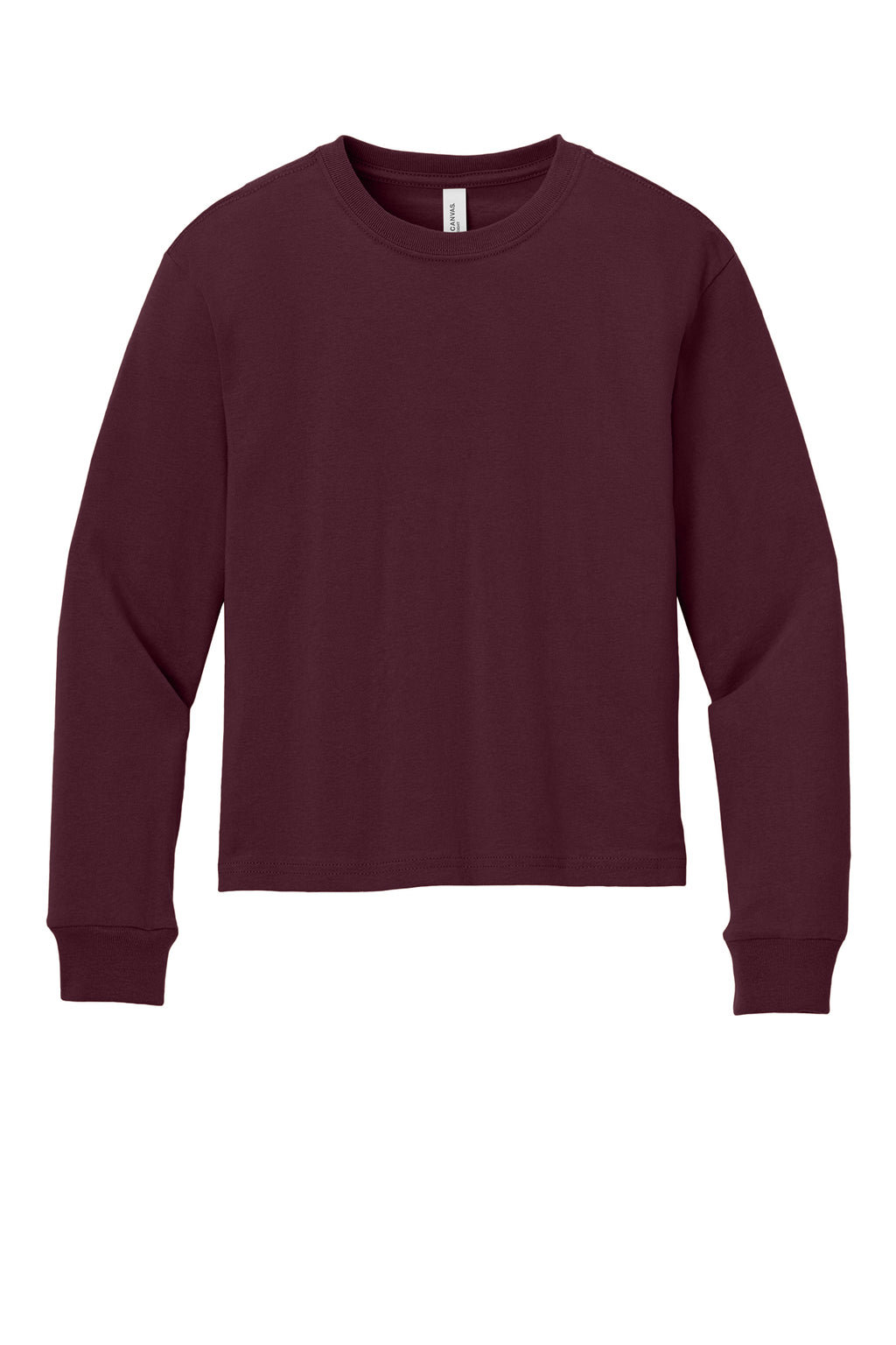 BELLA+CANVAS® Youth 6-Ounce Heavyweight Long Sleeve Tee