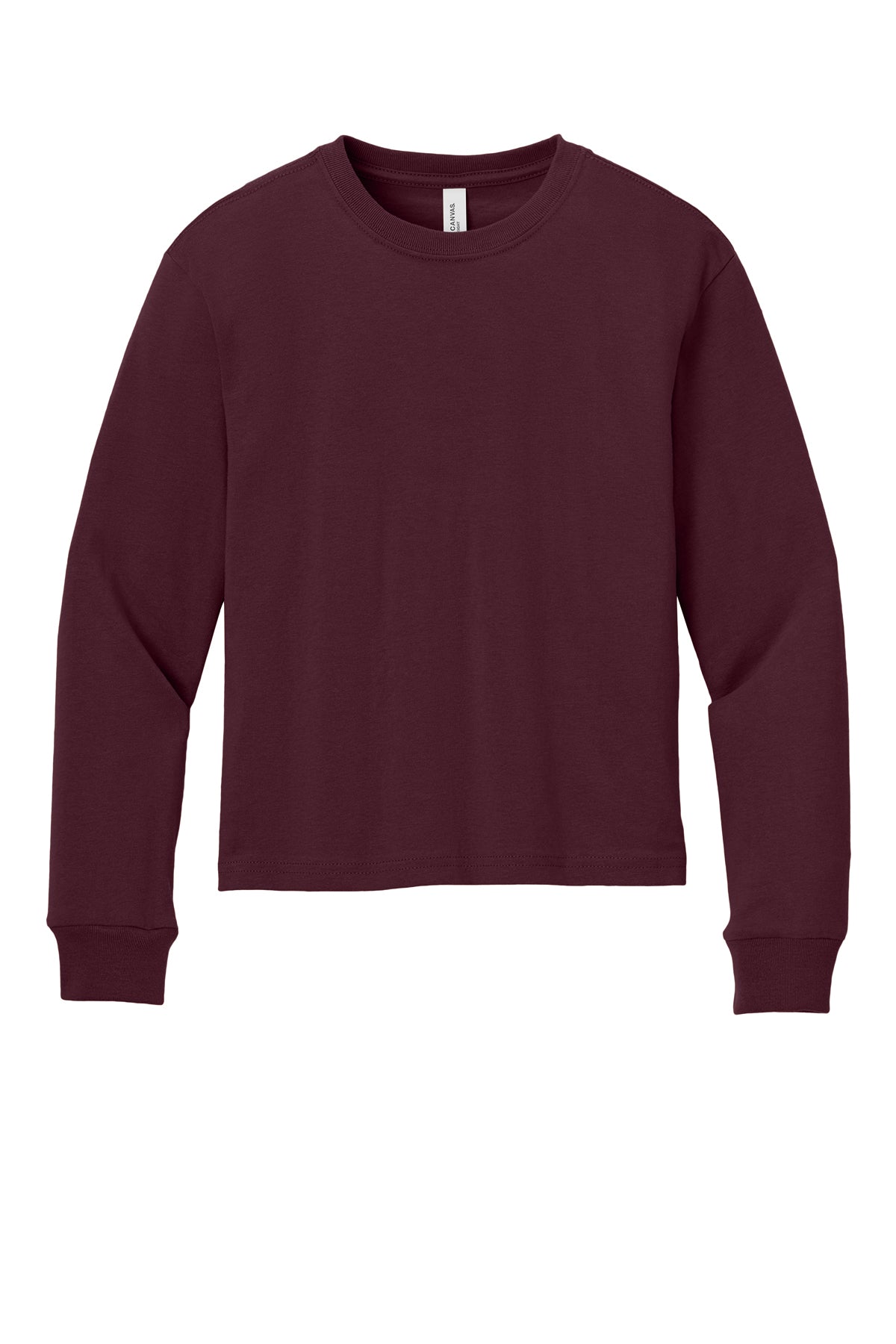 BELLA+CANVAS® Youth 6-Ounce Heavyweight Long Sleeve Tee