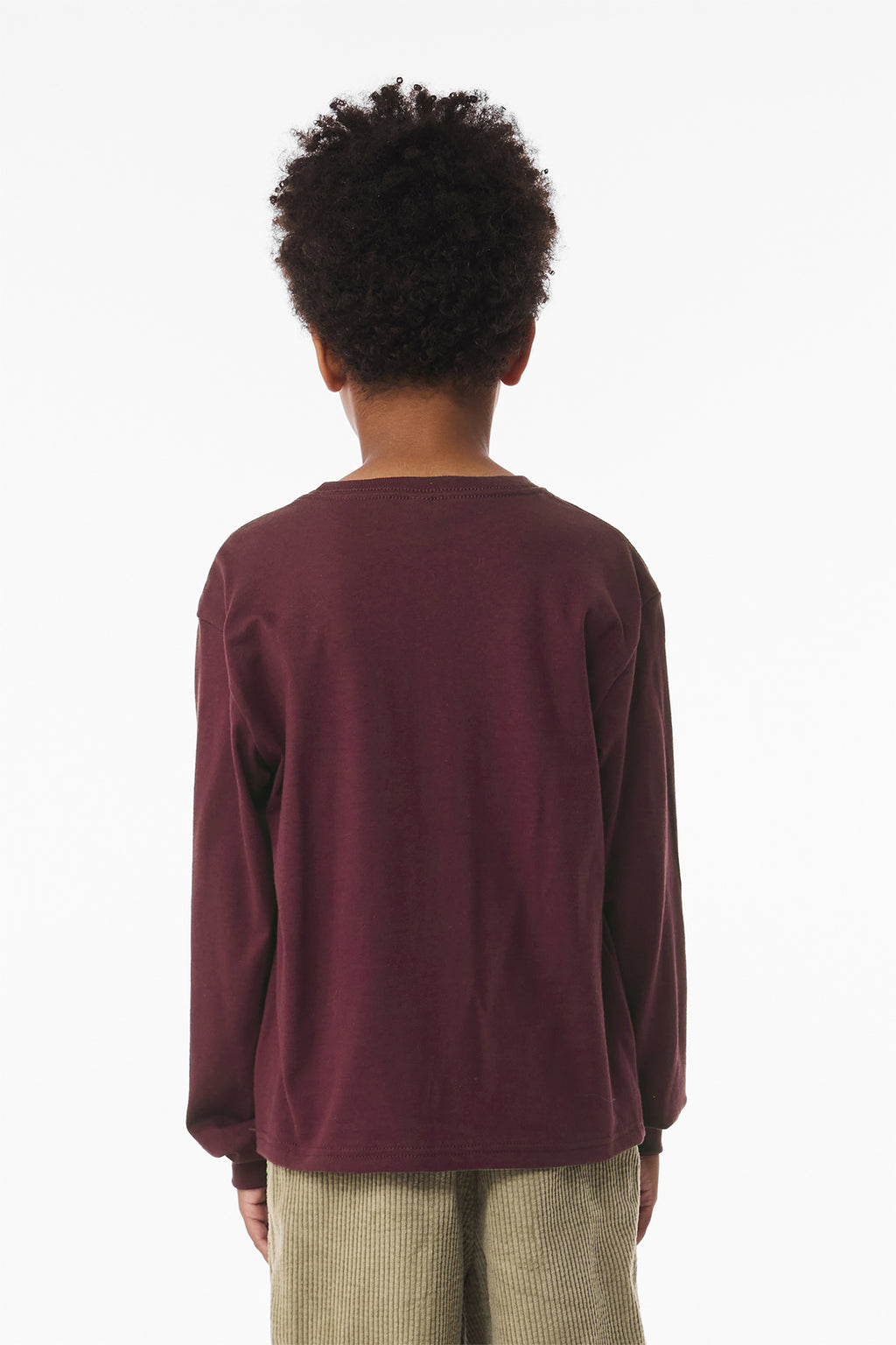 BELLA+CANVAS® Youth 6-Ounce Heavyweight Long Sleeve Tee