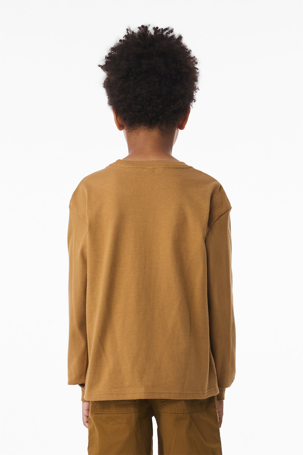 BELLA+CANVAS® Youth 6-Ounce Heavyweight Long Sleeve Tee