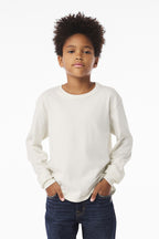 BELLA+CANVAS® Youth 6-Ounce Heavyweight Long Sleeve Tee