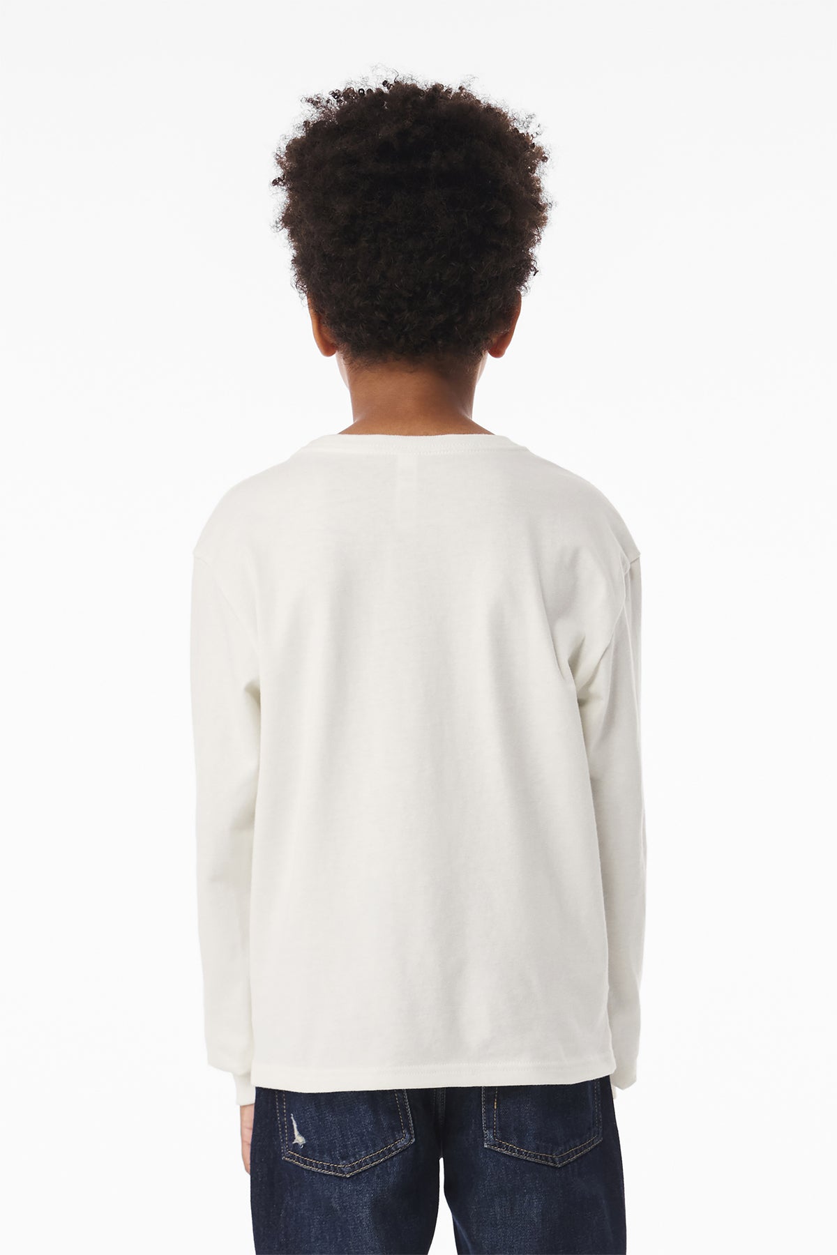 BELLA+CANVAS® Youth 6-Ounce Heavyweight Long Sleeve Tee