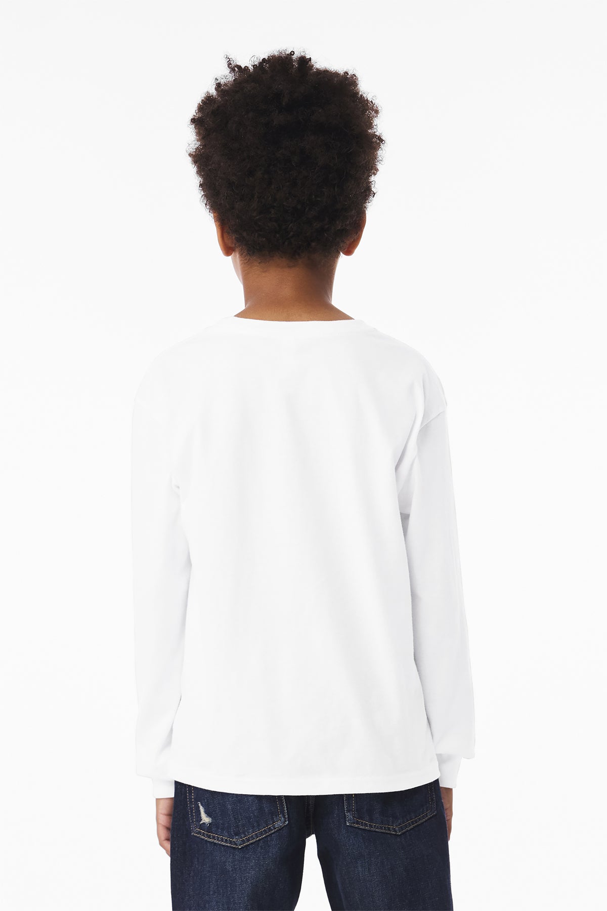 BELLA+CANVAS® Youth 6-Ounce Heavyweight Long Sleeve Tee