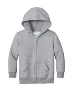 Port & Co™ Toddler Core Fleece Full-Zip Hooded Sweatshirt