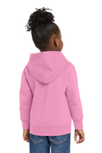 Port & Co™ Toddler Core Fleece Full-Zip Hooded Sweatshirt