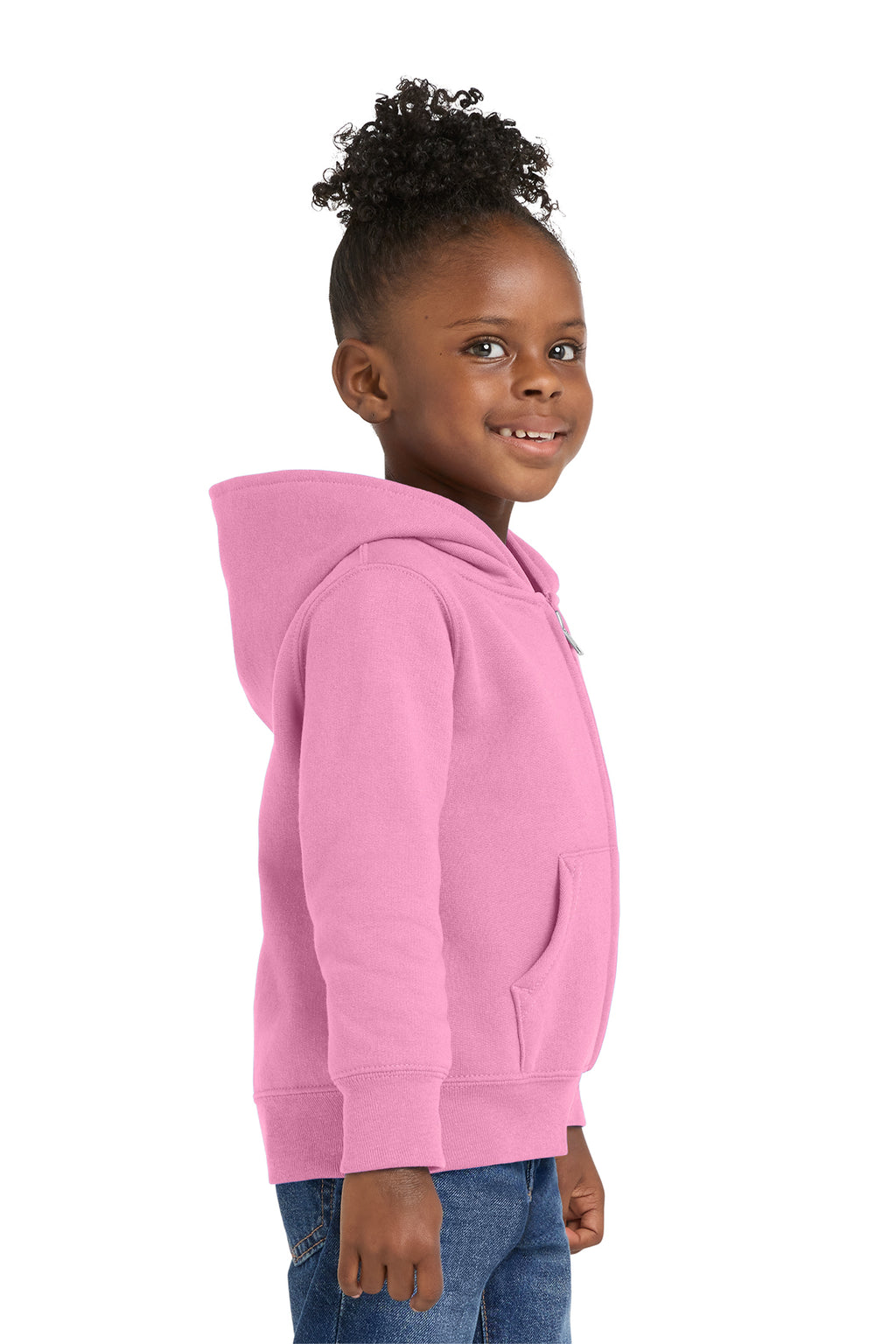 Port & Co™ Toddler Core Fleece Full-Zip Hooded Sweatshirt