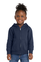 Port & Co™ Toddler Core Fleece Full-Zip Hooded Sweatshirt