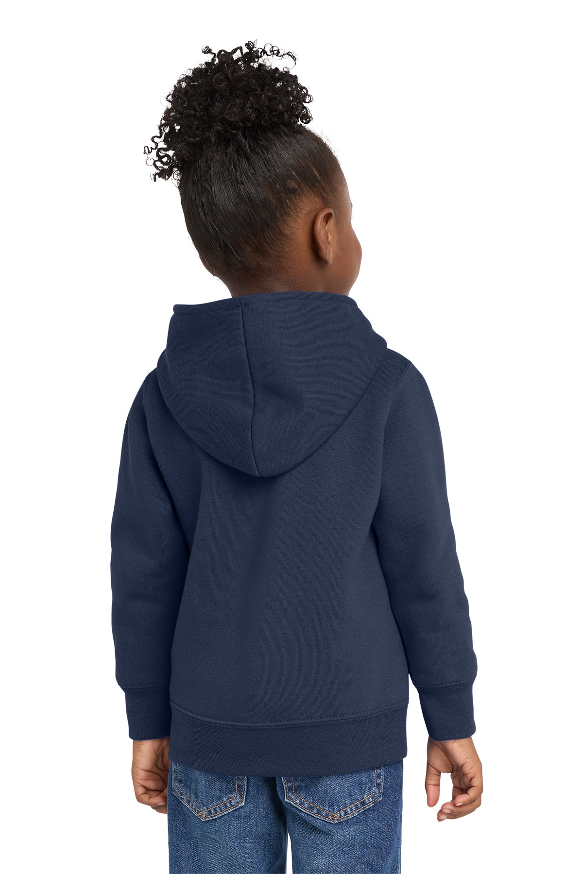 Port & Co™ Toddler Core Fleece Full-Zip Hooded Sweatshirt