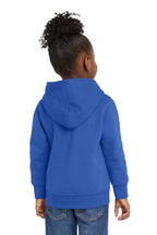 Port & Co™ Toddler Core Fleece Full-Zip Hooded Sweatshirt