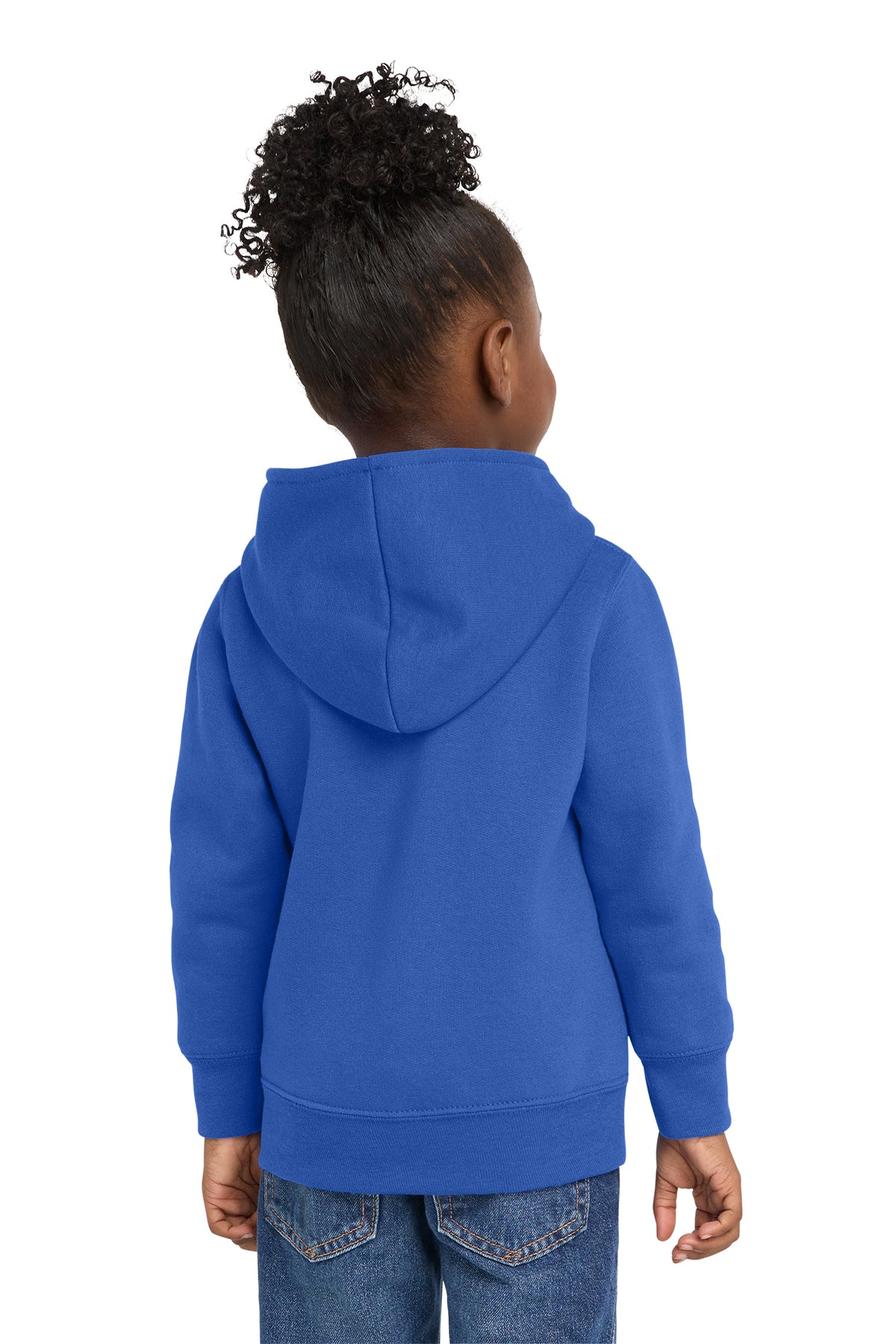 Port & Co™ Toddler Core Fleece Full-Zip Hooded Sweatshirt
