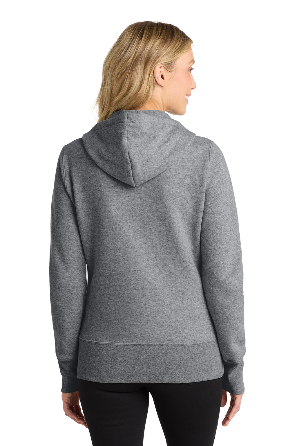 Port & Co™ Women's Core Fleece Full-Zip Hooded Sweatshirt