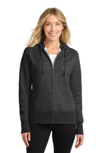 Port & Co™ Women's Core Fleece Full-Zip Hooded Sweatshirt