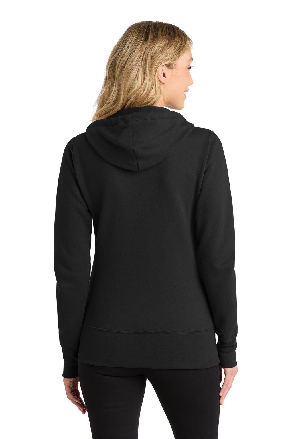 Port & Co™ Women's Core Fleece Full-Zip Hooded Sweatshirt