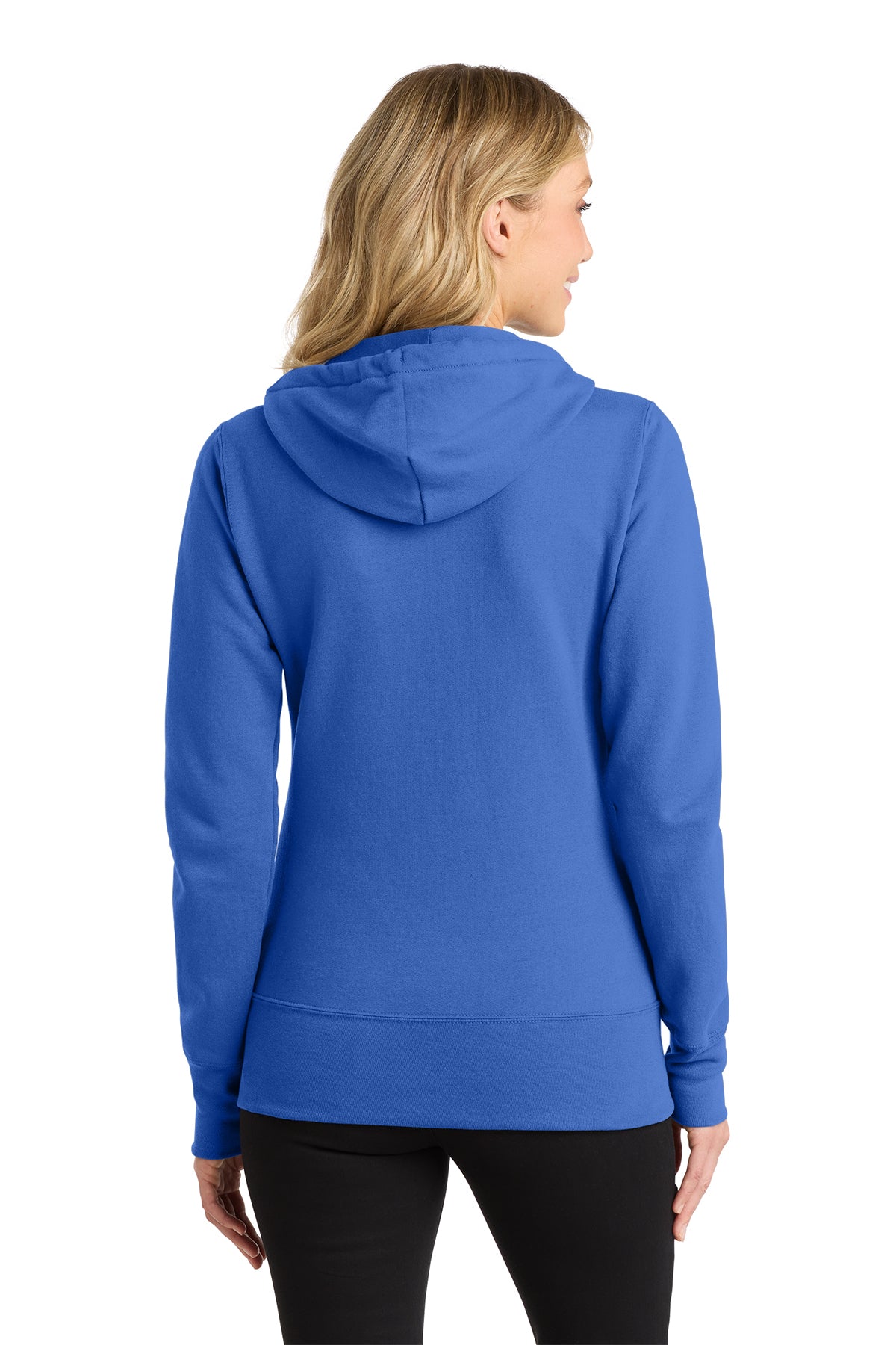 Port & Co™ Women's Core Fleece Full-Zip Hooded Sweatshirt