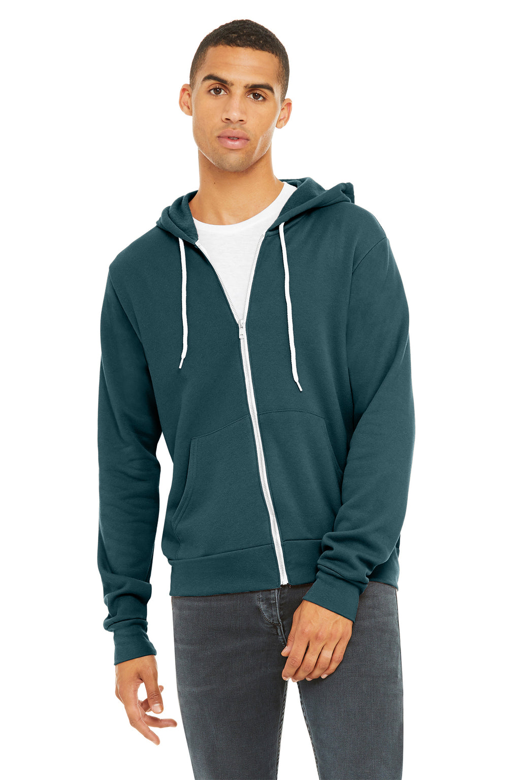 BELLA+CANVAS® Unisex Sponge Fleece Full-Zip Hoodie
