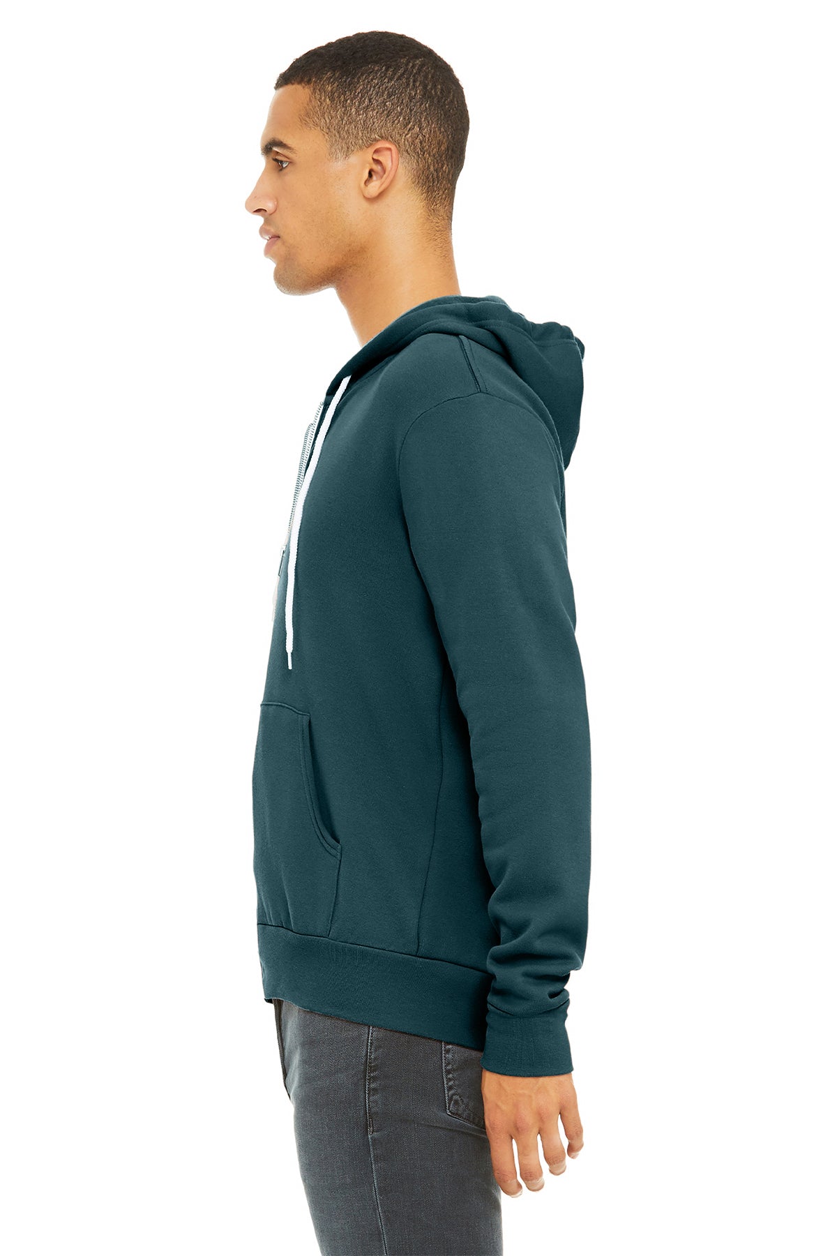 BELLA+CANVAS® Unisex Sponge Fleece Full-Zip Hoodie
