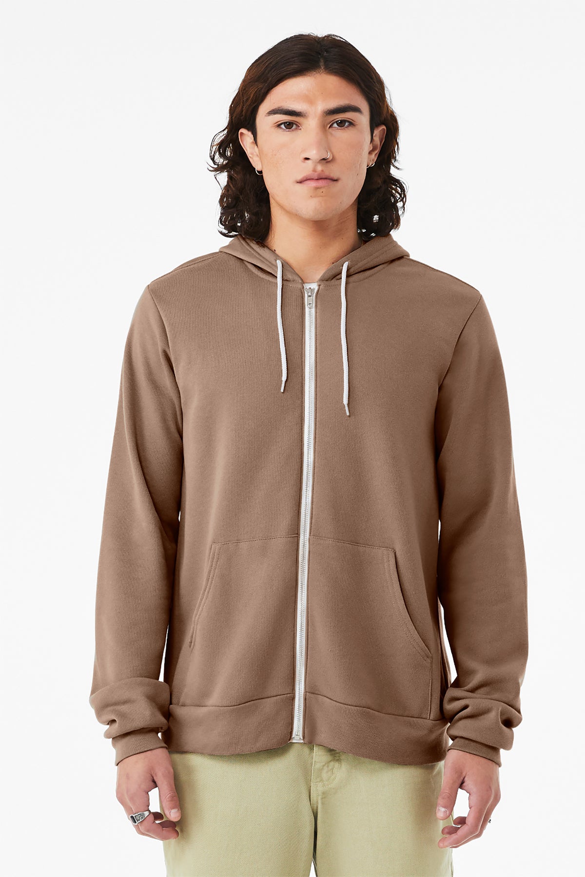 BELLA+CANVAS® Unisex Sponge Fleece Full-Zip Hoodie