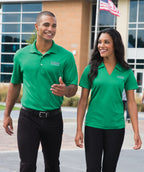 Sport-Tek® Women's Dri-Mesh® V-Neck Polo