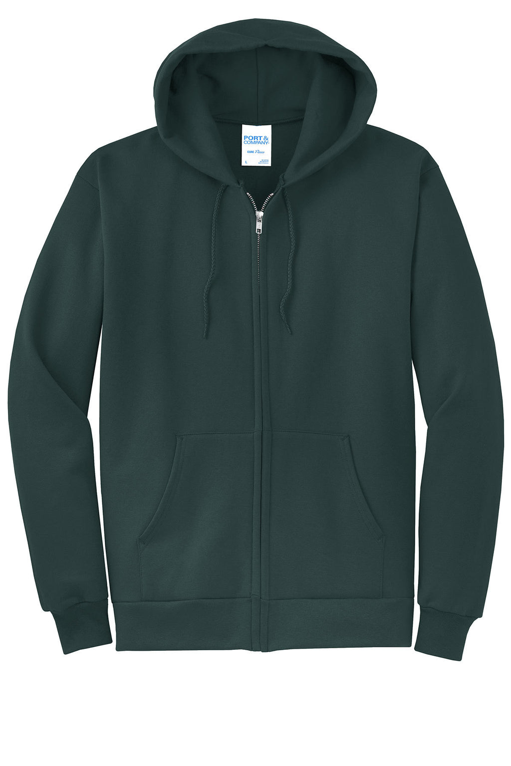 Port & Co™ Core Fleece Full-Zip Hooded Sweatshirt