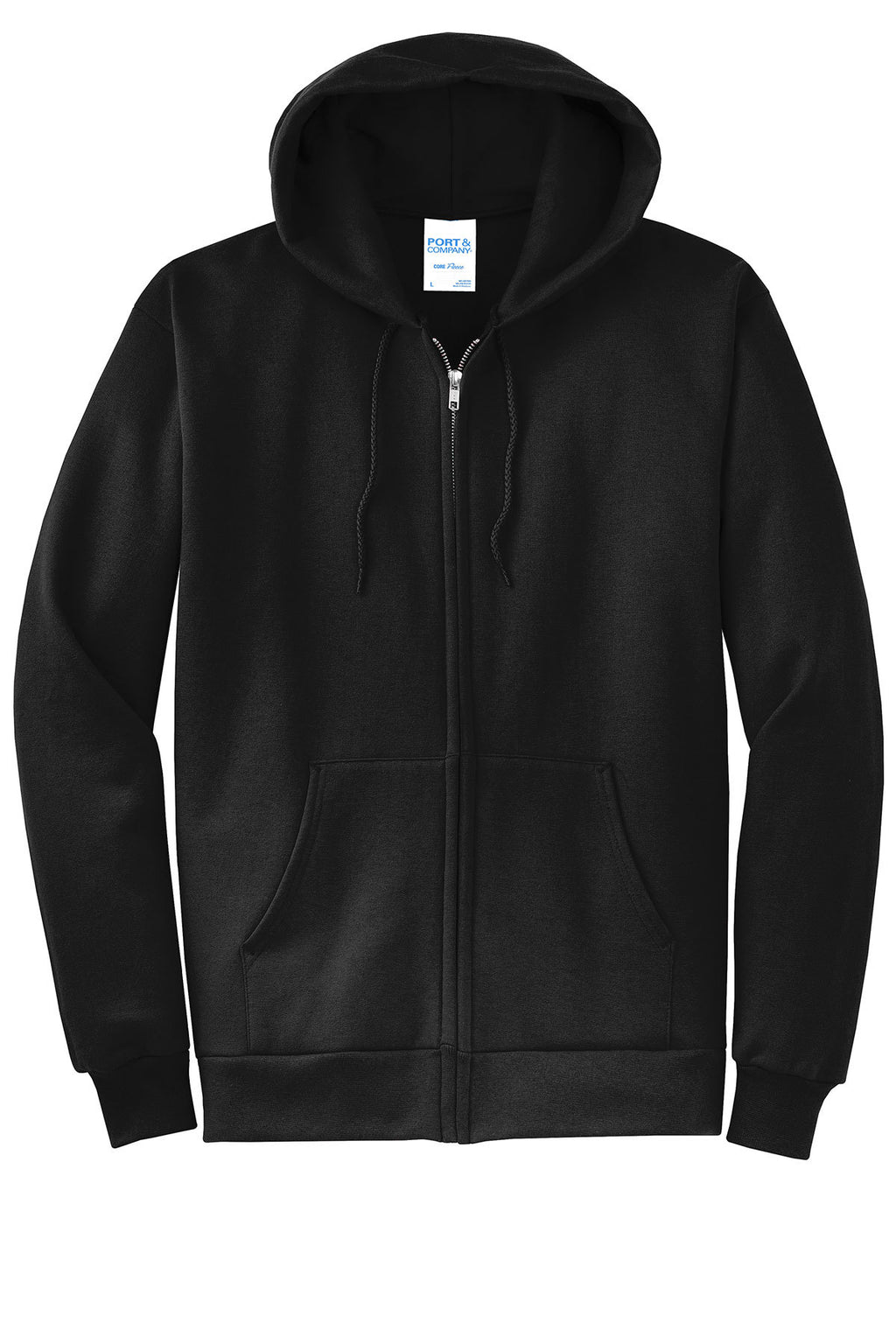 Port & Co™ Core Fleece Full-Zip Hooded Sweatshirt