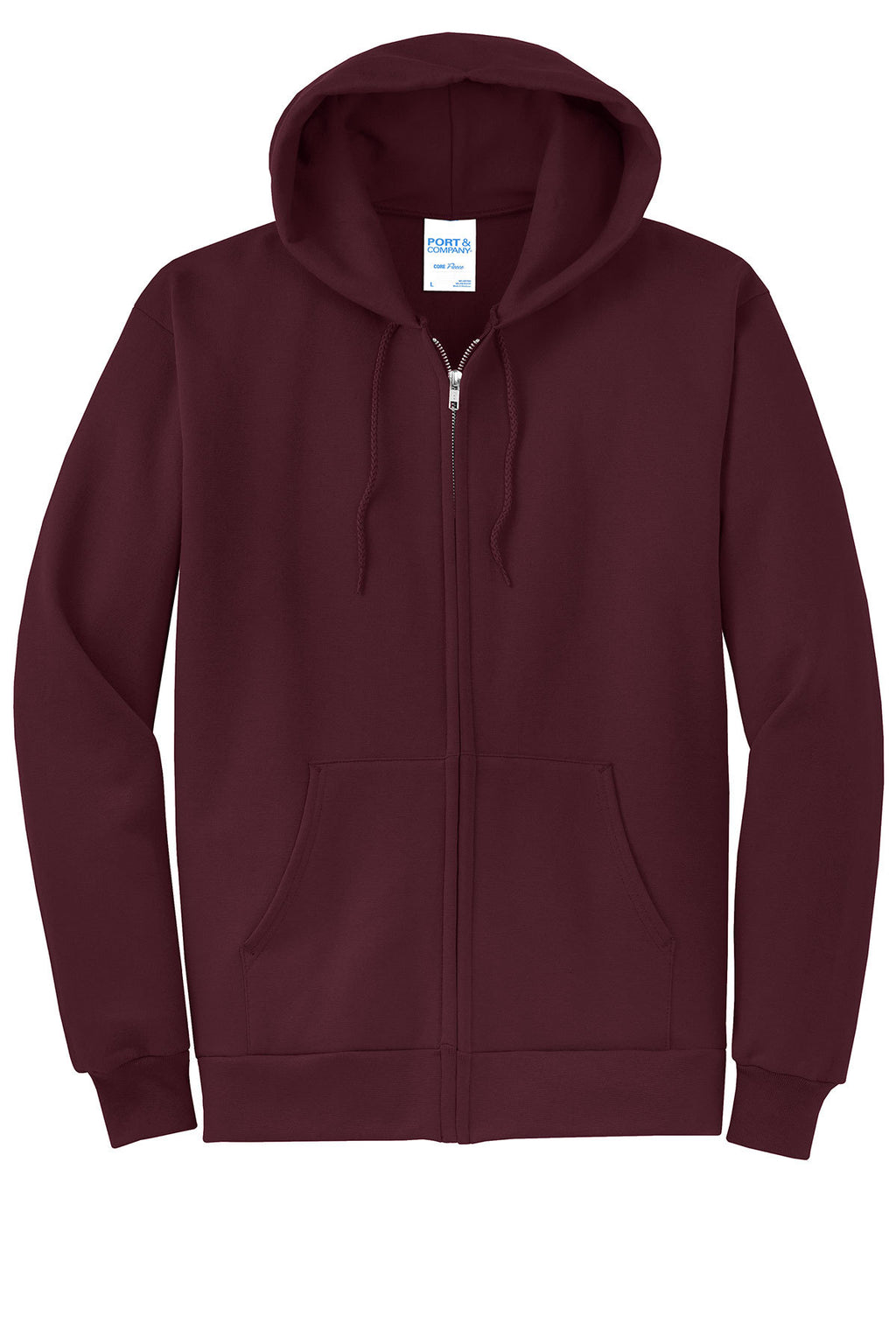 Port & Co™ Core Fleece Full-Zip Hooded Sweatshirt