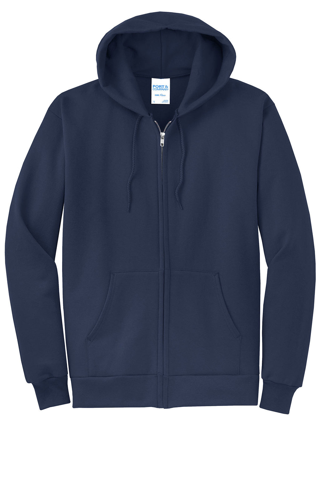 Port & Co™ Core Fleece Full-Zip Hooded Sweatshirt