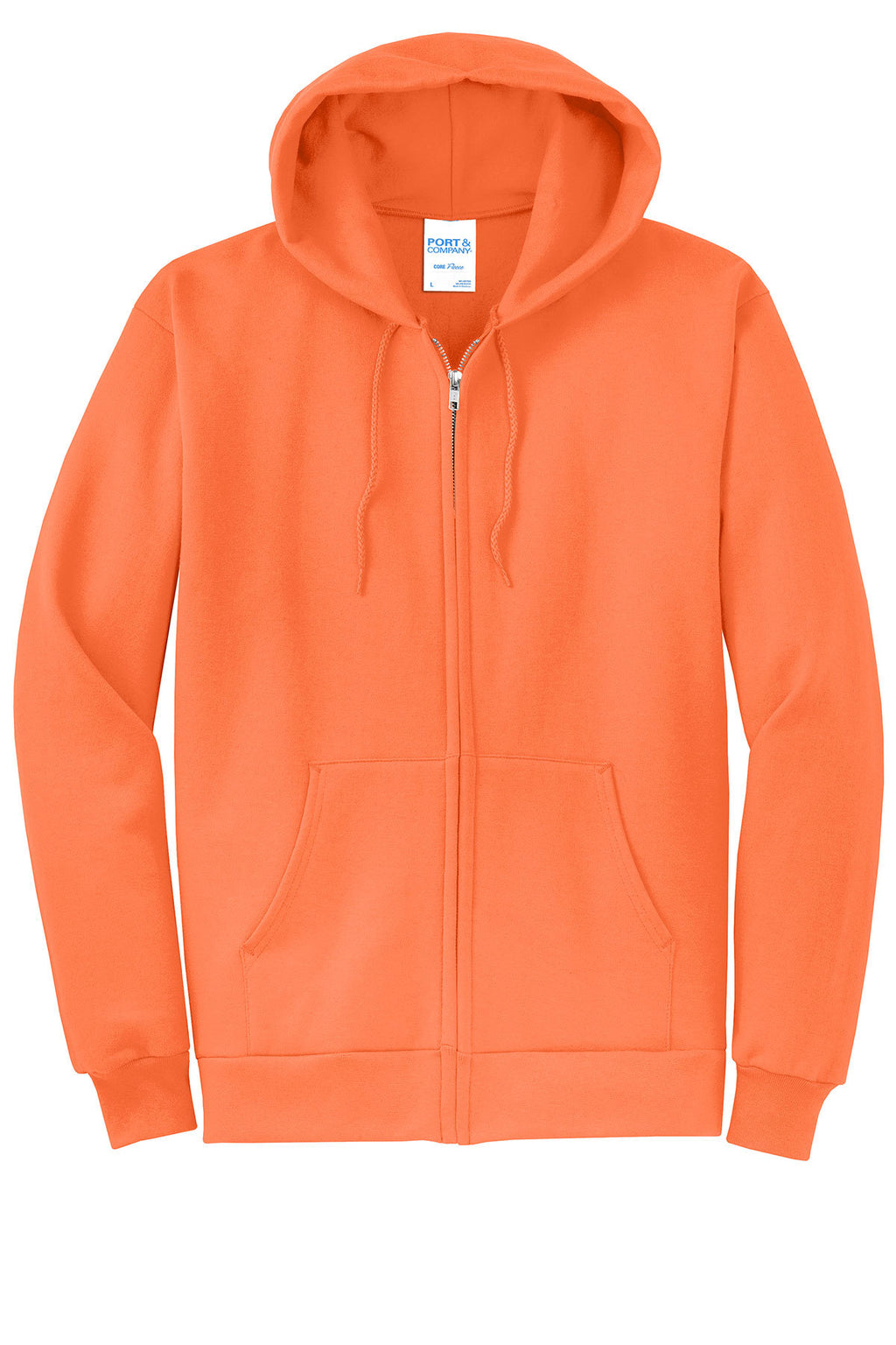 Port & Co™ Core Fleece Full-Zip Hooded Sweatshirt
